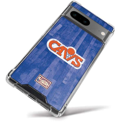 NBA Cleveland Cavaliers Hardwood Classics Google Pixel 8a Clear Case